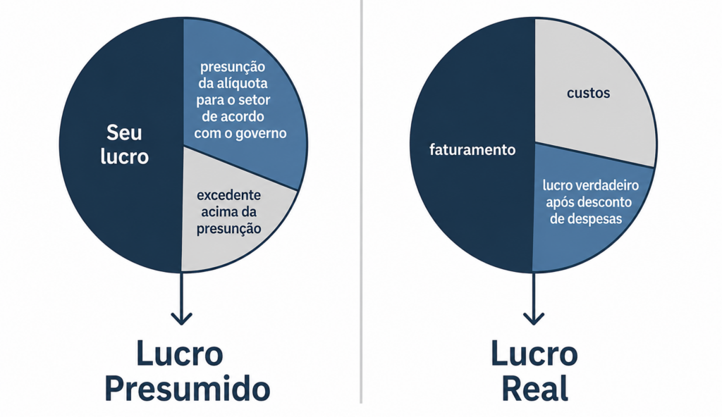 lucro real em loteamento